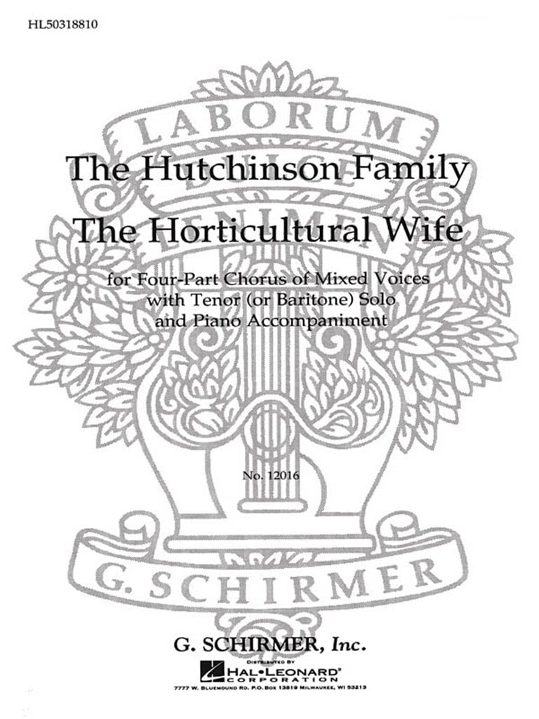 Horticultural Wife (Ed. Smith)